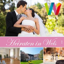 Cover der Broschüre "Heiraten in Wels"
