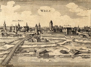 Ansicht von Wels 1647