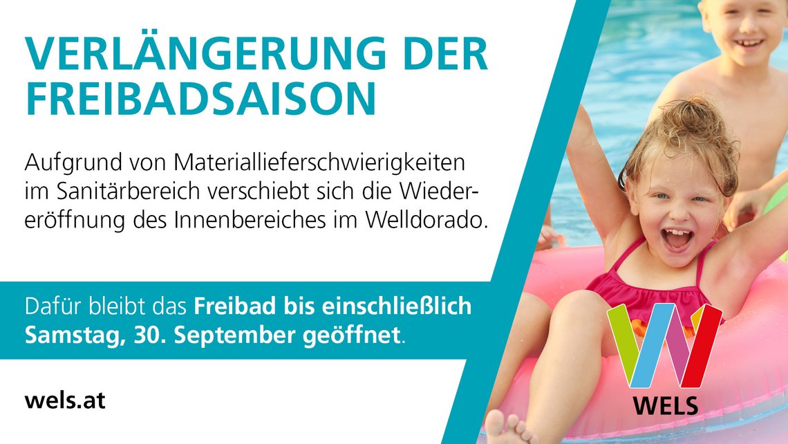 Sujet Verlängerung Freibadsaison