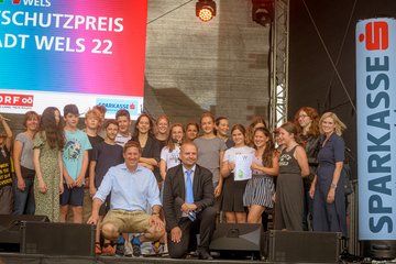Umweltschutzpreis 2022 Brucknergymnasium © Rene Hauser