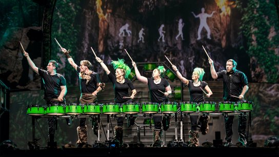 Greenbeats Percussion Entertainment © Privat