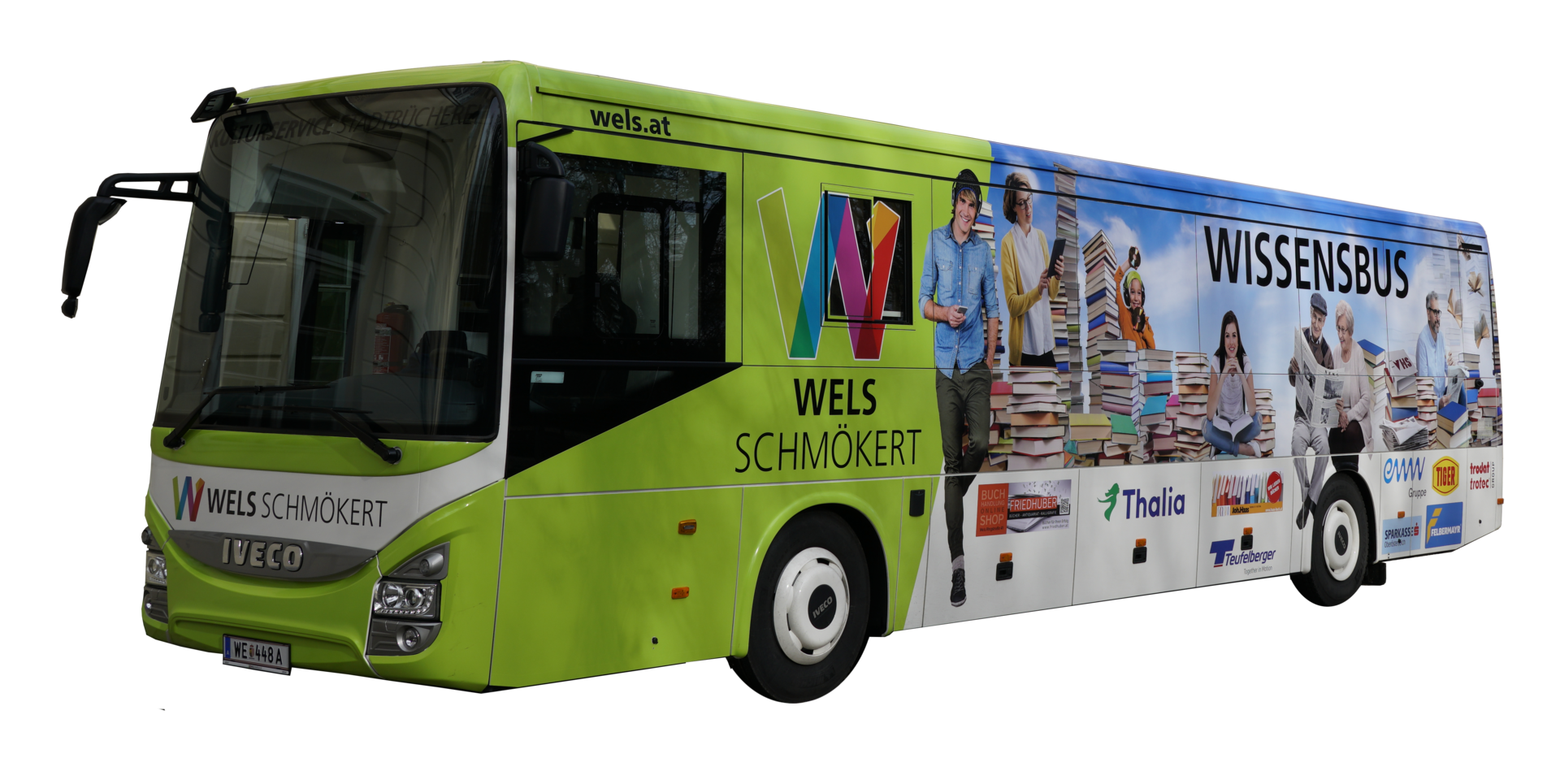 Der Wissensbus der Stadt Wels