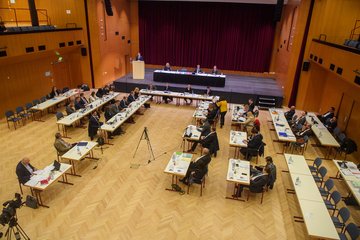 Konstituierende Sitzung 2021 Totale © Rene Hauser
