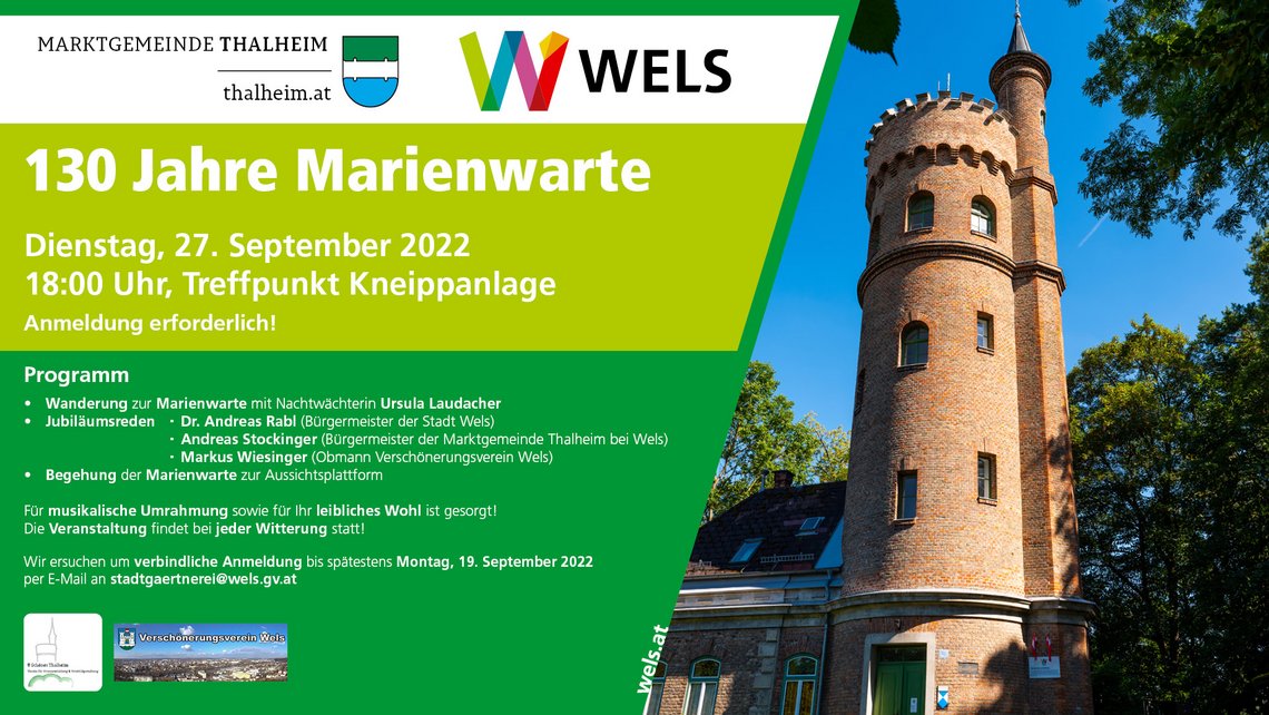 130 Jahre Marienwarte