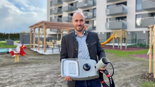 Situative Beleuchtung Earth Hour Schäfer