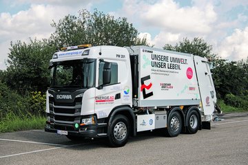 Altpapier Lkw © Energie AG Umwelt Service GmbH