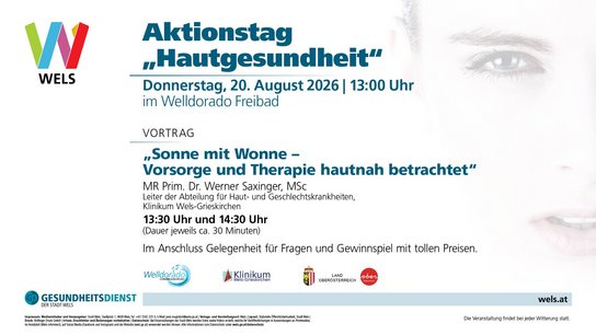 Sujet Tag der Hautgesundheit August 2026