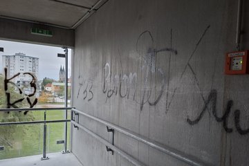 Vandalismus ÖBB Parkdeck Oktober 2026