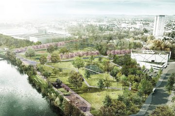 Plan Volksgarten Neu