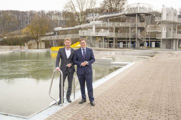 Welldorado Bürgermeister Dr. Rabl und Vizebürgermeister Kroiß