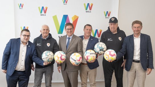 Pressekonferenz Fußball