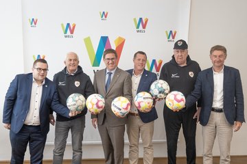 Pressekonferenz Fußball