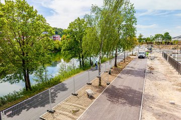 Volksgarten Neu Pferdeskulptur Mai 2026