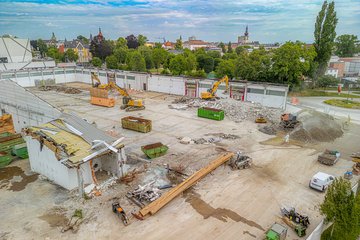 Abriss Messehallen Juni 2025