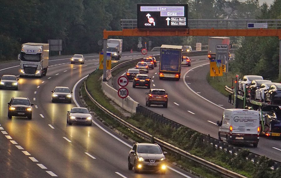 Bild von Autobahn A25 Richtung Linz