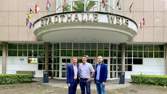 Neuer Gastronom Stadthalle