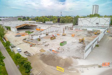 Abriss Messehallen Juni 2025