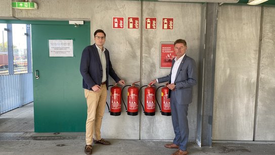 Vandalismus Parkdeck