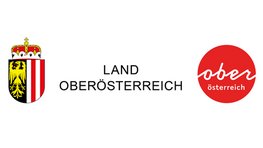 Logo Land OÖ mit Wappen