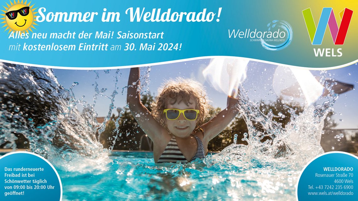 Sujet Eröffnung Freibad Welldorado