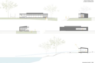 Bistro Südwind Planstand zum Zeitpunkt des Verfahrens der Pächtersuche © Architekt DI Wolfgang Frohring
