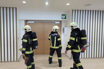 Einsatzübung Amtsgebäude Greif