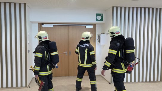 Einsatzübung Amtsgebäude Greif