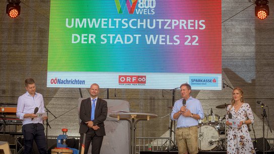 Umweltschutzpreis 2022 Rabl Rammerstorfer Moderatoren © Rene Hauser