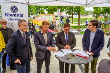 PK Eröffnung Verkehrserziehungsgarten Friedenspark