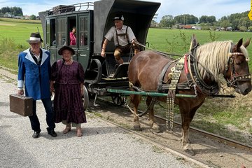 Generationentreffs Pferdeeisenbahn