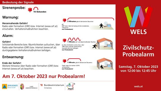 Sujet Zivilschutz Probealarm