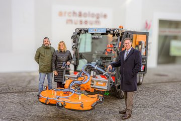 Fuhrpark Straßenreinigungsfahrzeug