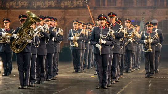 Polizeimusik OÖ © Landespolizeidirektion OÖ Michael Dietrich