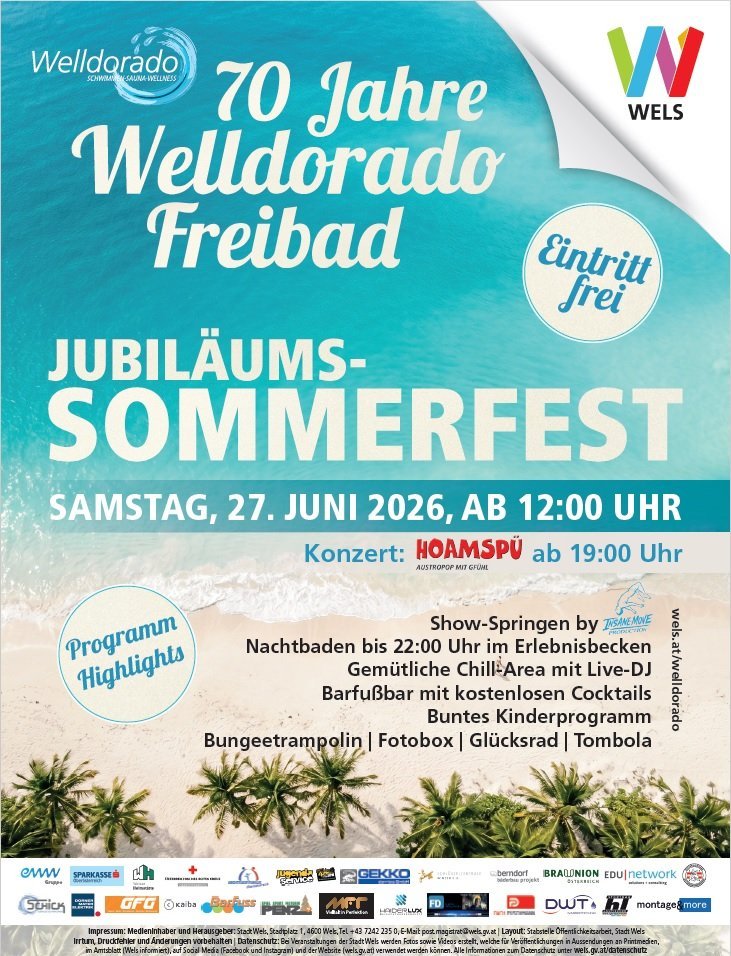 70 Jahre Welldorado Freibad 