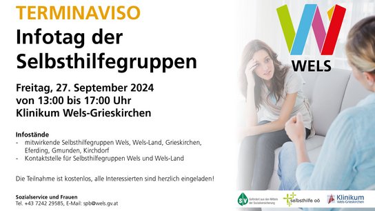 Sujet Infotag Selbsthilfegruppen