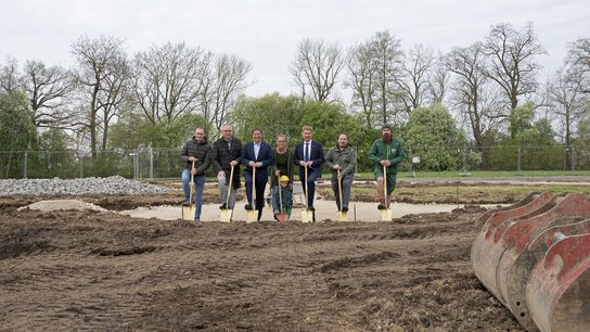 Spatenstich Franziskuspark