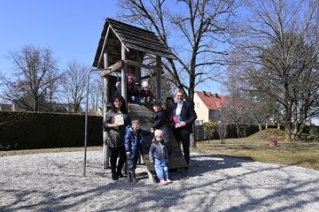 Vizebürgermeister Schinninger Kindergarten Robert-Koch-Straße