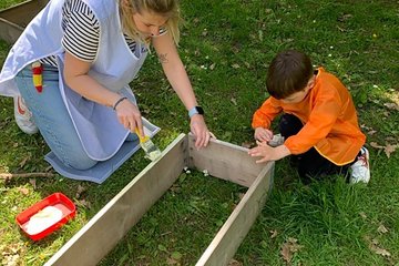 Kindergarten Herminenhof Projekt Regenwürmer