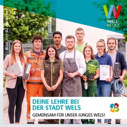 Cover des Lehrlingsfolders