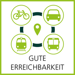 Benefit - Gute Erreichbarkeit