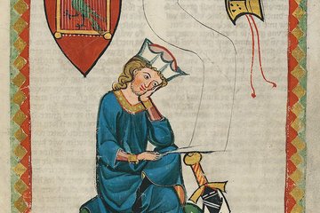 Codex Manesse Walther von der Vogelweide © Privat