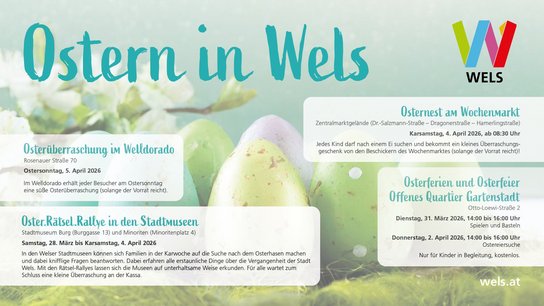 Sujet Ostern in Wels 2026