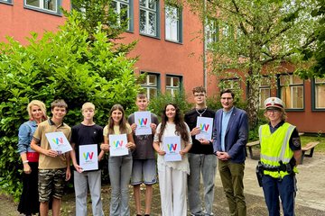 Ehrung Schülerlotsen Ganzert