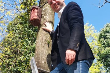 Nistkastenprojekt Tiergarten Rammerstorfer