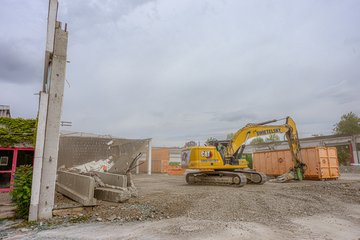 Volksgarten Baustelle