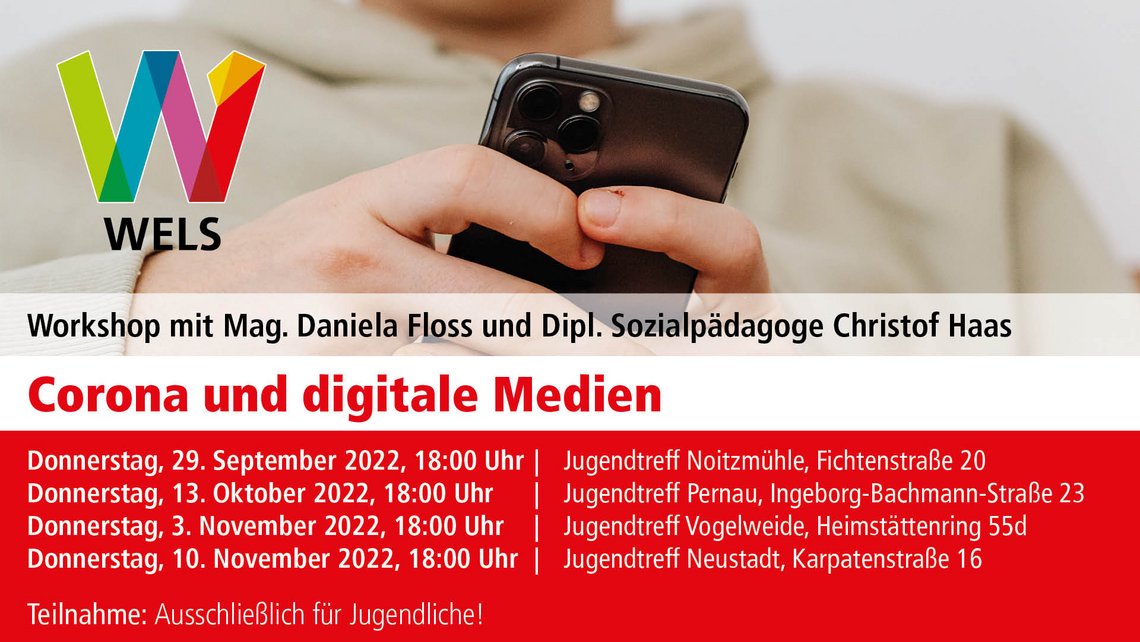 Wels gibt Jugendlichen Hilfe beim digitalen Medienkonsum