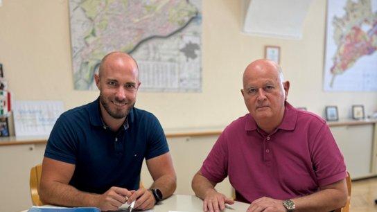 Stadtrat Schäfer und Wohnungsombudsmann Schatzmann