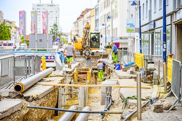 Umbau KJ Mitte Wels Juli 2026