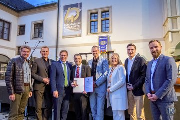 Kulturmedaille Gold Fischer Stadtsenat © Rene Hauser