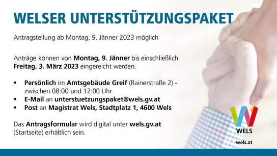 Sujet Unterstützungspaket 2023